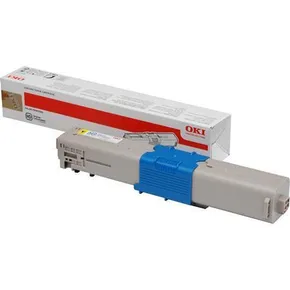 Toner pro "C301, 321" tiskárny, OKI Žlutá, 1,5 tis.stran